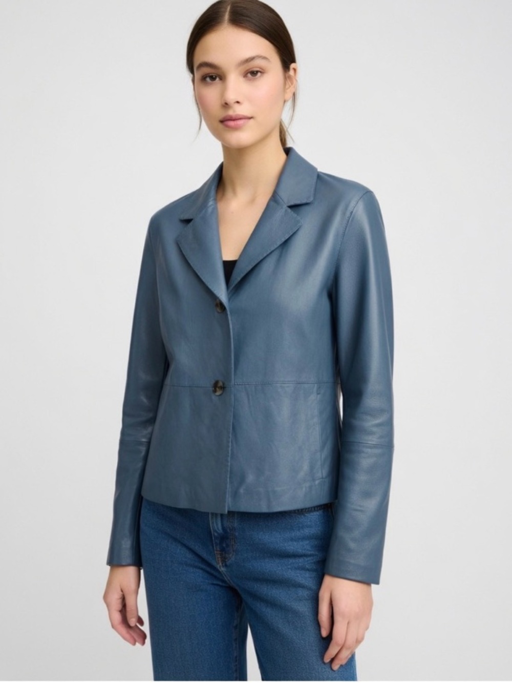 Lafayette 148 New York Nappa Leather jacket